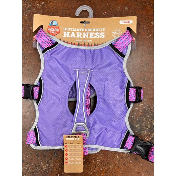 Arcadia Other - Arcadia Trail‎ Ultimate Security Dog Harness - Size XL - Purple